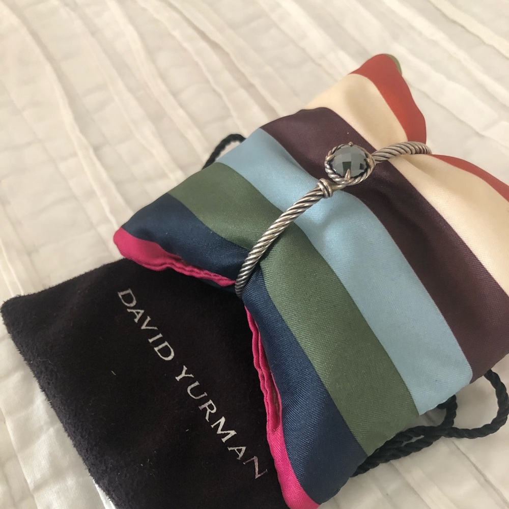 David Yurman Chatelaine bracelet with black Onyx